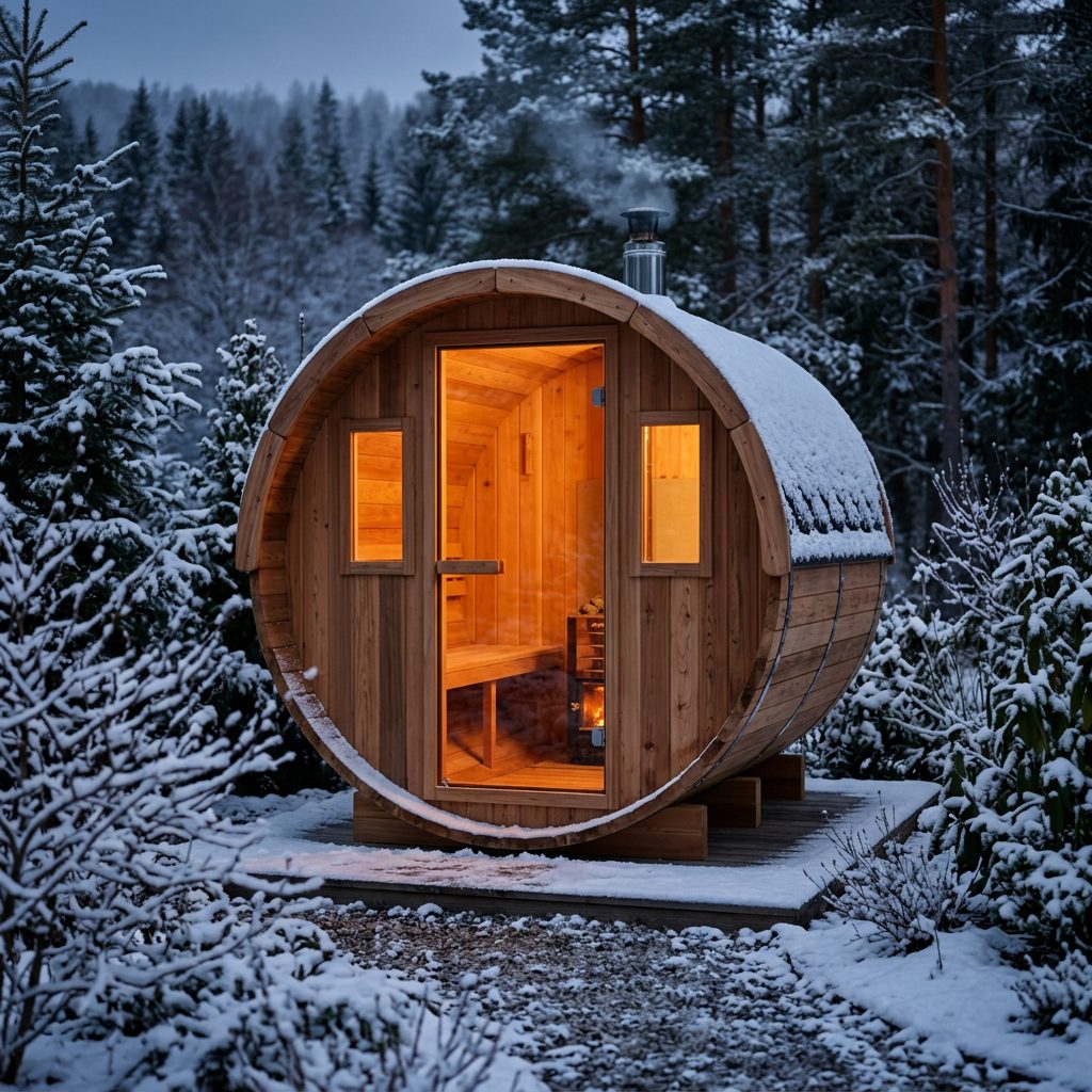 Barrelsauna S